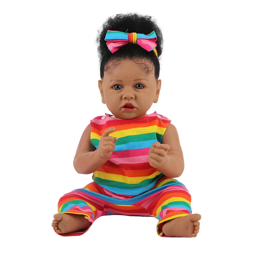 Reborn Baby Dolls Girl - 16-24 pouces réaliste en vinyle souple nouveau-né poupée qui semble réelle, meilleur jouet pour les enfants âgés de 3 ans et plus