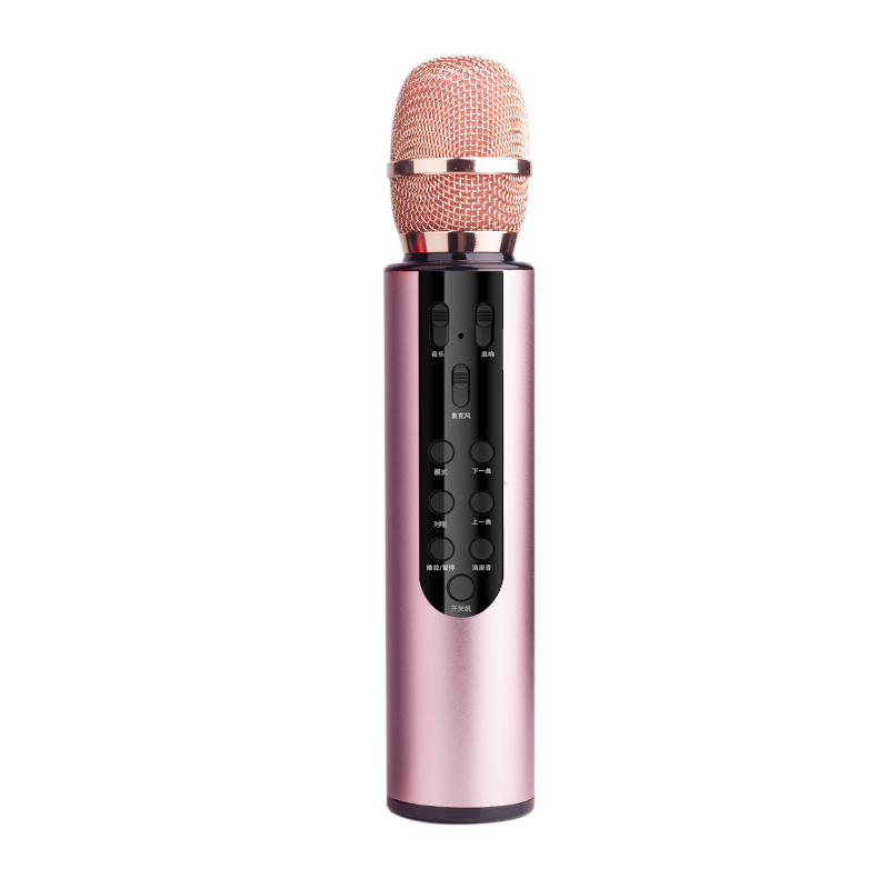 Microphone de karaoké Bluetooth sans fil, haut-parleur portable 3 en 1 pour tous les smartphones, cadeaux pour filles, enfants, adultes de tous âges