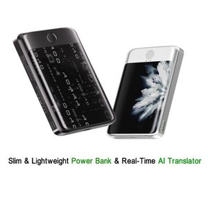 Nouveau Chargeur Mobile sans fil AI Power Bank 5000mAh avec 136 types de traducteur de langue